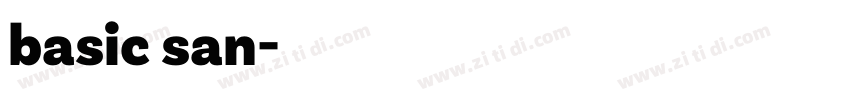 basic san字体转换